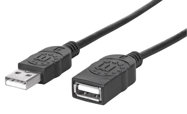 Extension USB Manhattan 308519 - 90cm - Negro